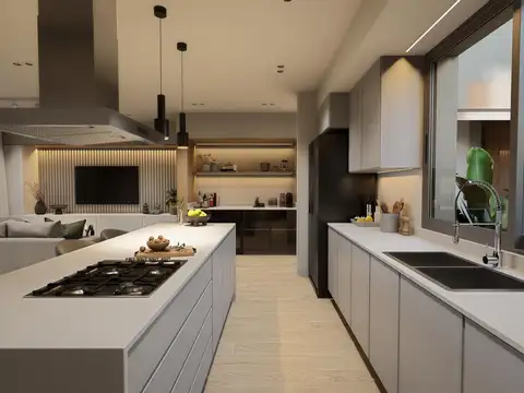 Casa 4 ambientes con 2 baños