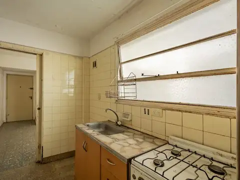 Departamento 2 ambientes con 1 baño