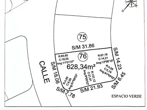Terreno en Venta en Los Acantilados, USD 67.000