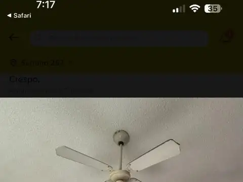 Departamento 2 ambientes con 1 baño