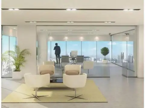 Oficina Monoambiente con 5 baños