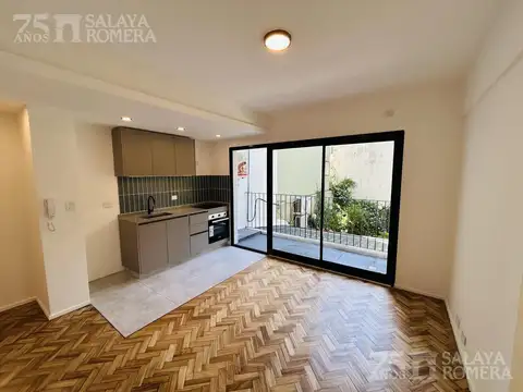 Departamento 2 ambientes con 1 baño