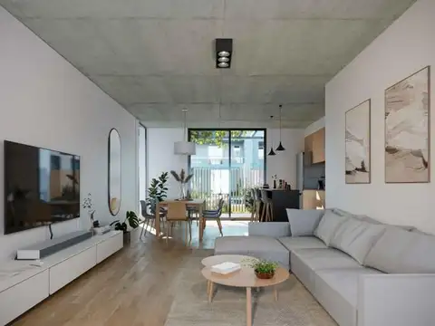 Departamento 3 ambientes con 2 baños