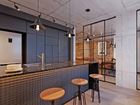 Departamento 3 ambientes con 2 baños