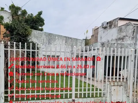 CASA A REFACCIONAR BUENA UBICACION