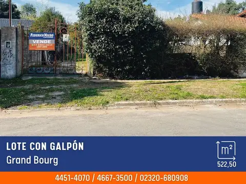 Terreno - Venta - Argentina, Grand Bourg - Jose de San Martin 1748