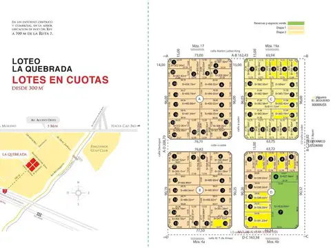 Lotes en Venta en Paso del Rey, Lucía de Rueda