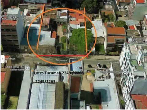 Terreno en Venta de 1239,0 m2