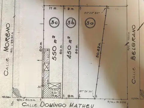 Terreno en Venta de 1296,0 m2