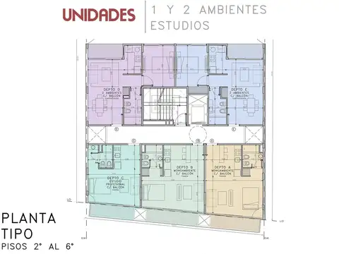 Departamento en Venta de 2 dormitorios