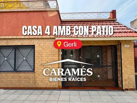 Casa lote propio de 2 amb + depto de 3 amb en exc. ubicación. Apto credito