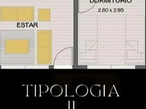 Departamento en Venta de 2 ambientes