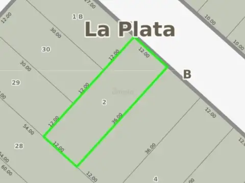 Terreno en Venta en La Plata, USD 24.000