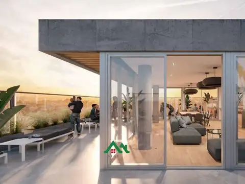 Departamento 3 ambientes con 1 baño