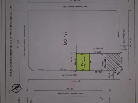 Terreno en Venta de 192,0 m2
