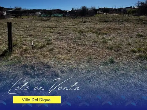 Lote en Venta – Villa del Dique