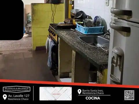 Casa 4 ambientes con 1 baño