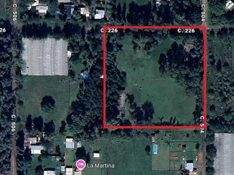 Calle 226 esquina 504