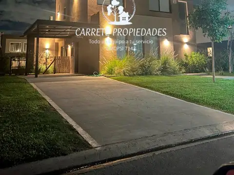 Casa Moderna en Venta de 5 ambientes y pileta. Lagoon Pilar. Pilar 100