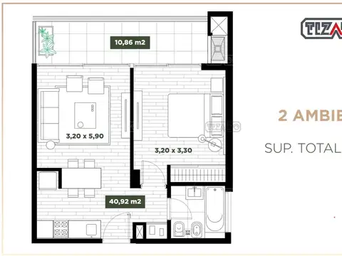 Departamento en Venta en Luciernagas Pilar, USD 132.200
