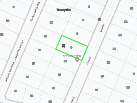 Terreno en Venta de 2751,0 m2