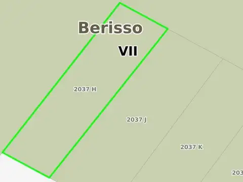 Terreno en venta - 5.109Mts2 - Berisso