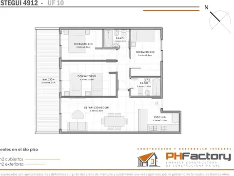 Doctor Luis Beláustegui 4900, Piso 6