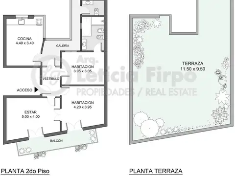 Depto Tipo Casa en Venta de 3 ambientes