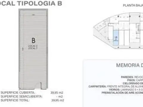 Local en  VENTA   AGORA 1  Avenida Caamaño