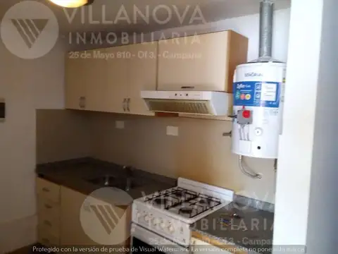 Departamento 2 ambientes con 1 baño