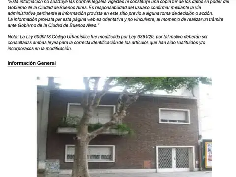 VENTA LOTE ALMAGRO CABALLITO