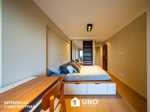 Santa Fe y Santiago - Amplio Dpto de 1 Dormitorio Externo. Posibilidad cochera.