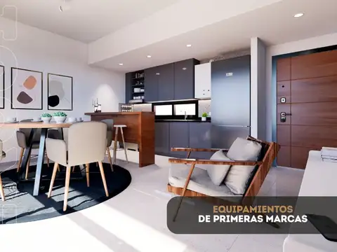 Departamento 3 ambientes con 1 baño