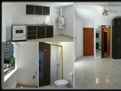 Departamento Monoambiente con 1 baño