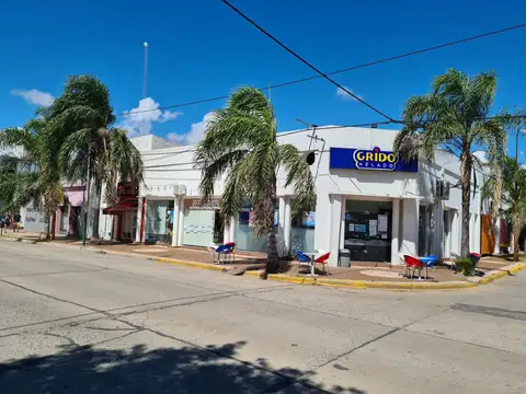 Vendo Excelente esquina con locales y deptos