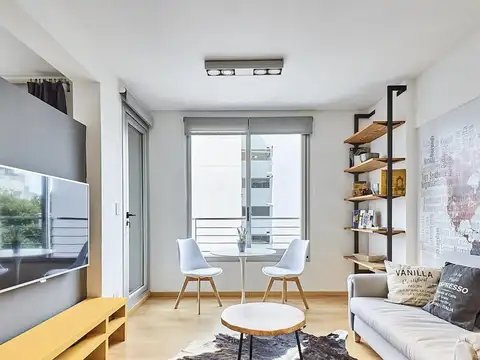 Alquiler AMOBLADO Y EQUIPADO de 2 ambientes Con Cochera - PALERMO SOHO