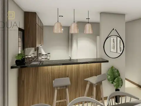 Departamento 4 ambientes con 2 baños