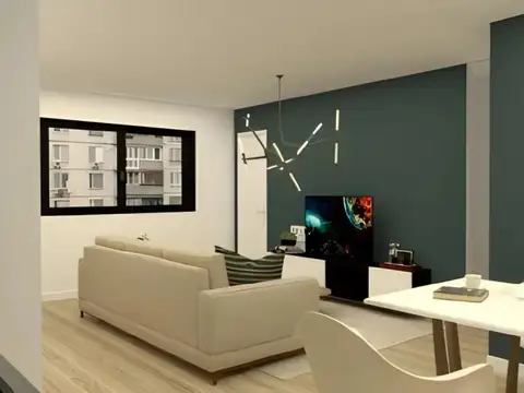 Departamento 3 ambientes con 1 baño