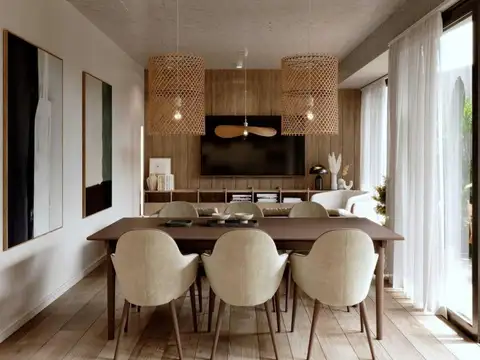 Departamento 3 ambientes con 2 baños