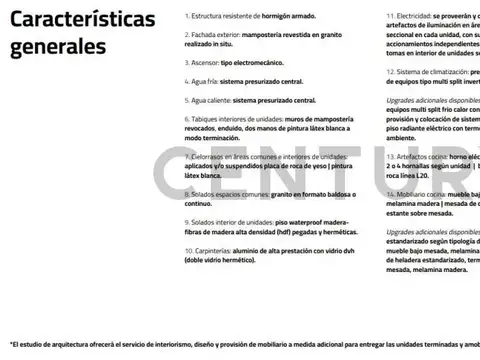 Departamento Monoambiente con 1 baño