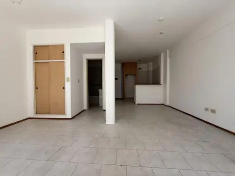 Monoambiente con cochera y pileta