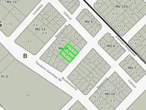 Terreno en Venta en Gerli, USD 220.000