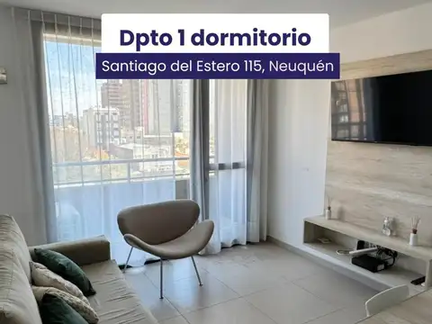 Alquiler Amoblado 1 Dormitorio Centro Nqn