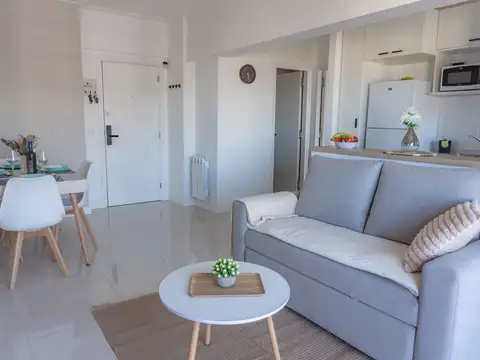 Departamento 2 ambientes con 2 baños