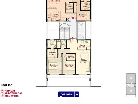 Departamento en Venta de 4 ambientes