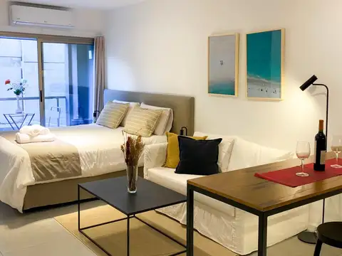 Alquiler - Departamento Monoambiente Amoblado - Belgrano con amenities