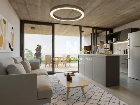 Vende apartamento de 1 dormitorio en Punta Ballena