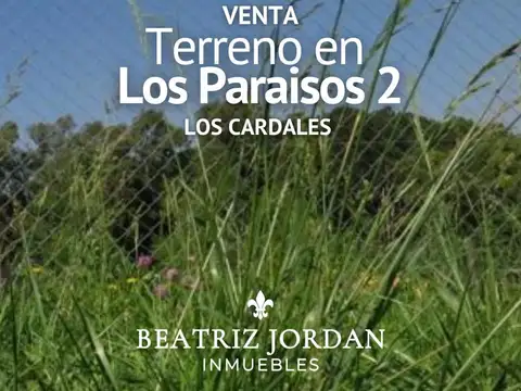 TERRENO EN VENTA, BARRIO ABIERTO LOS PARAISOS 2, LOS CARDALES