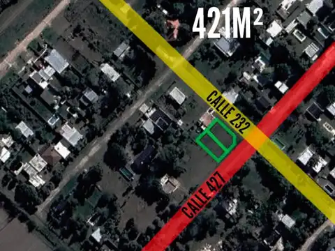 Terreno en venta - 421Mts2 - El Peligro, Arturo Seguí, La Plata