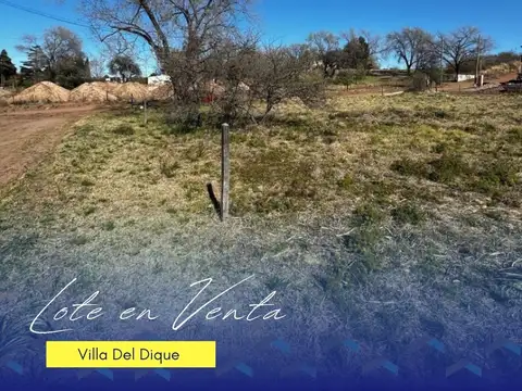 Lote en Venta – Villa del Dique